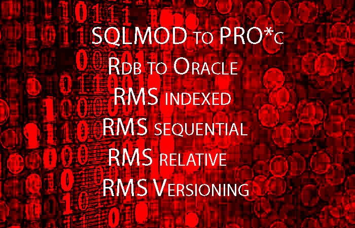 OpenVMS SQLMOD RMS Rdb